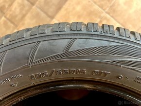 205/55 R16 zimné pneumatiky - kompletná sada - 8