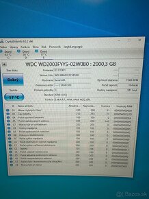 WD RE4 2TB 64MB cache 3.5” - 8