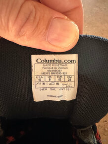 Trekingová obuv Columbia Facet 60 Outdry BM3530 Olive/Black - 8