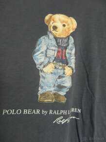 RALPH LAUREN BEAR damske luxusne trendy tricko M/L - 8