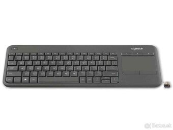 Bezdrôtová klávesnica Logitech K400r s touchpadom - 8