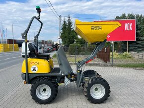 Dumper vyklapac Wacker Neuson 1001, 2018rv, 697mth - 8