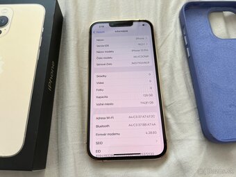 iPhone 13 Pro Gold 128Gb ako Nový TOP STAV - 8