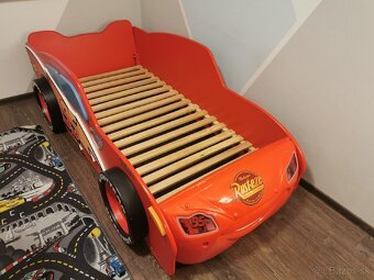 Detská posteľ auto McQUEEN 90 x 180 cm - 8