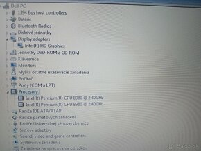 predám Dell latitude e5420/ Intel B980 2,4ghz/ 4gb ram/ HDMI - 8