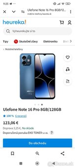 Ulefone Note 16 Pro_16 GB RAM/128 GB Pamäť _Midnight Violet - 8