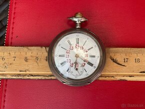 Stare strieborné  vreckové hodinky - 8