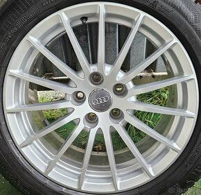 Atraktívne, originálne disky AUDI - 5x112 r17 - kované - 8