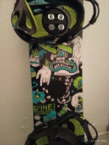 142 cm freestyle snowboard K2 Vandal + viazanie - 8