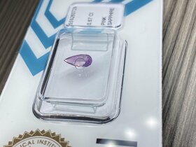 Zafír kashmir 0.67ct Vzacny - 8