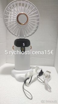 Detský ručný Mini ventilátor USB povodna cena 12,20 € - 8