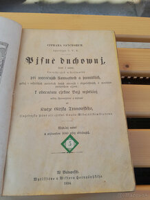 Predám evanjelicku spevník, bibliu 1894 - 8