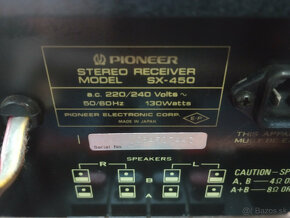 Pioneer SX-450 Receiver. - 8