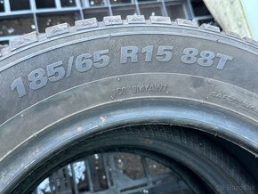 PREDÁM 2 kusy zimné pneumatiky KUMHO 185/65 R15 88T - 8