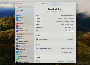 ZÁRUKA-MacBook Pro 13" (2019), Touchbar, výdrž baterky 7 hod - 8