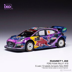 Modely Ford Puma Rally1 1:43 IXO - 8