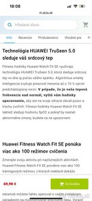 Huawei watch fit hodinky - 8