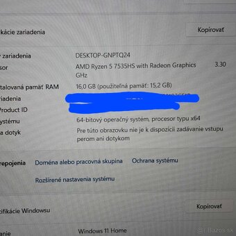 Lenovo IdeaPad Gaming 3 (15ARH7) /Ryzen 5, RTX 4050, 16gb/ - 8