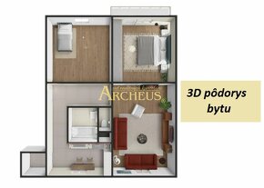 3 IZBOVÝ BYT S BALKÓNOM NA PREDAJ, 70 M2, HUMENNÉ - 8