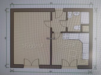 Predaj 1 izb. byt BB okolie - 8