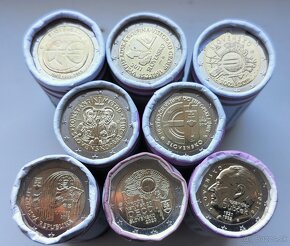 Euromince pamätné 2€ Unc Nemecko,Belgicko,Fínsko... - 8