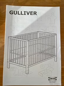 Detska postielka IKEA Gulliver + matrac IKEA Skonast - 8