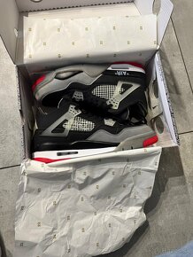 Nike air jordan retro 4 offwhite vel44 - 8