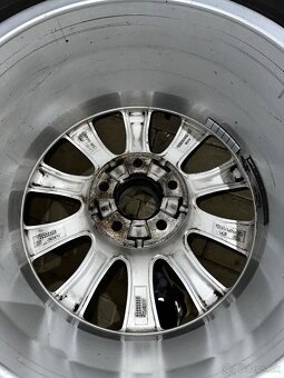 Predám Audi elektrony 5x112 s letnými pneu 225/55 r17 - 8