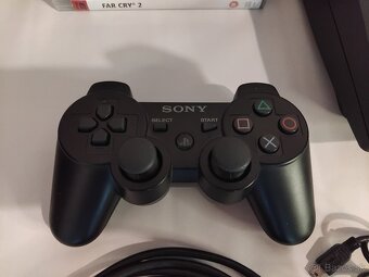 PS3 Slim 160GB + Ovládač + 8 hier - 8