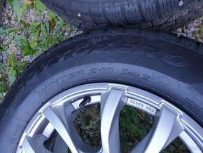 Alu disky Brock 5x112 R16 + Zimné pneu 225/60 R16 - 8