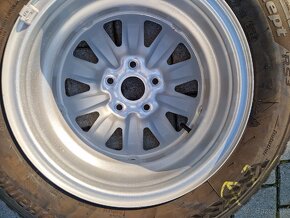 Zimné pneumatiky nové 195/65 R15 91T disky 6Jx1 EJ47/49 nové - 8