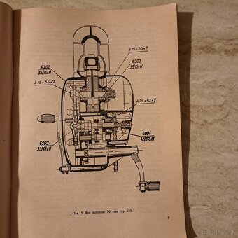 Originál návod na obsluhu a udržiavanie Jawa typ 555 - 8