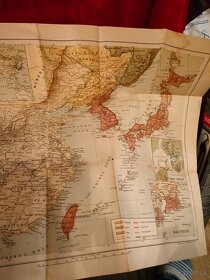 Dobová Litografia a mapa Rusko-japonska Valka Cárske Rusko - 8