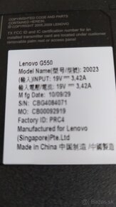 Lenovo G550 - 8