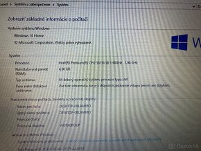 15,6” notebook Lenovo Ideapad 100 / 4GB RÁM/500GB HDD - 8