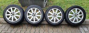 Zimní Kola 5x112 Audi VW Seat Skoda 215/55R17 - 8