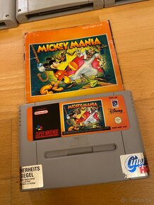 Nintendo SNES zbierka + 16hier + príslušenstvo - 8