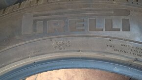 2 ks ZIMNÉ 235/55 R19 101H PIRELLI 6-6,5mm 2019 LEN 50-€/kus - 8