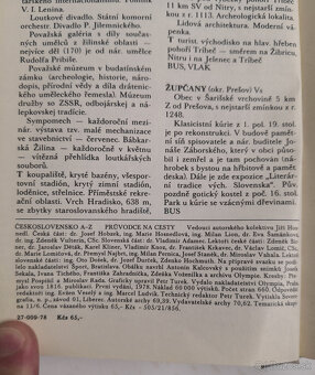 Československo A-Z průvodce na cesty - 8