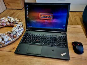 Výkonné LENOVO T540 - 15.6" - W10 - SSD - i5 - 16GB RAM - 8