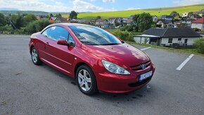 Kabrio Peugeot 307cc - automat, benzín+LPG, origo 100tis km - 8