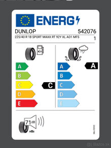 DUNLOP 225/40 R 18 - 8
