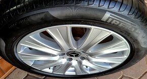 alu R18 5x112, senzory, orig. Mercedes S + E - 8