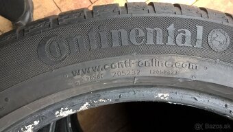 ZIMNÉ 205/50 R17 4ks CONTINENTAL 5-6mm a 2 ks GOODYEAR 6-7mm - 8