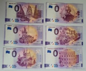 0€ / 0 euro suvenírová bankovka SK - 8