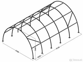 PRODÁM PVC Plachtovou Halu,Sklad výprodej - 8