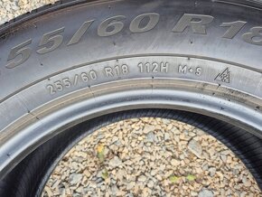 255/60 r18 zimné 45 ks PIRELLI dezén 7,5 mm - 8