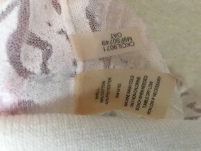 CALVIN KLEIN originál exclusive transparentná  bluzka S - 8