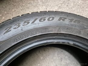 235/60 r18 zimné 4 ks PIRELLI RUNFLAT dezén 6,6-6,5 mm DOT20 - 8