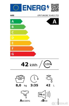 Práčka AEG LFR71862BC - 8